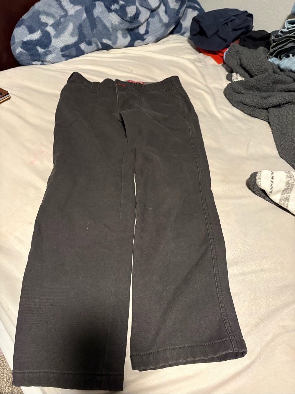 Coleman Black Men's Straight-Leg Chinos
